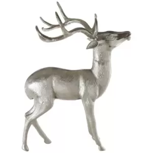 Premier Housewares Floorstanding Stag - Nickel Finish Large