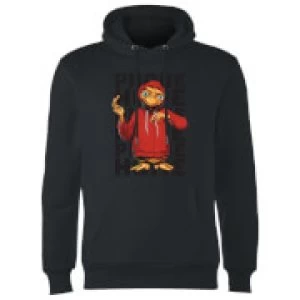 ET Phone Home Stylised Hoodie - Black - XL