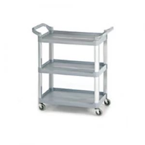 GPC Shelf Trolley Grey Lifting Capacity Per Shelf: 30kg 420mm x 910mm x 850mm