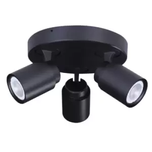 Hum 3-Light Track Light Black