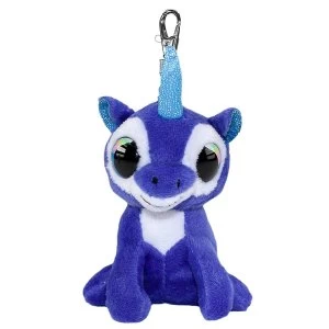 Lumo Stars Mini Keyring Unicorn Velvet Plush Toy