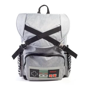 Nintendo - Nes Controller Unisex Backpack Backpack - Grey/Black