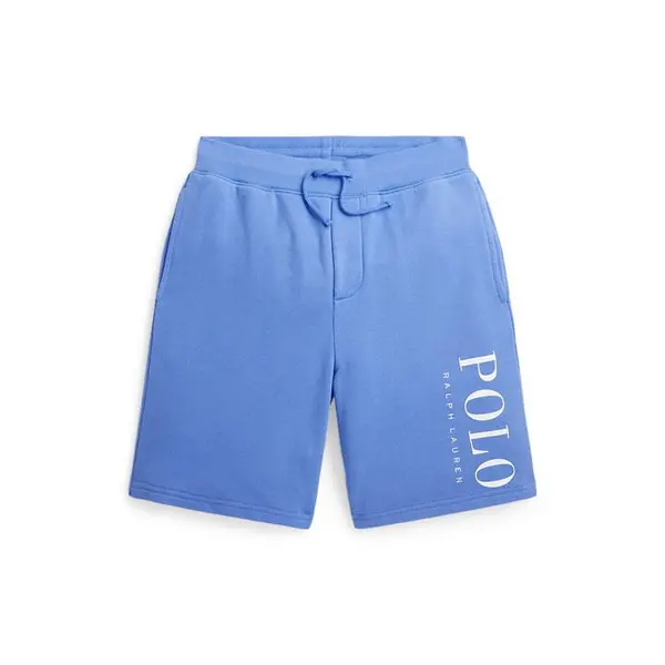 Polo Ralph Lauren Logo Spa Terry Shorts Junior - Blue One Size