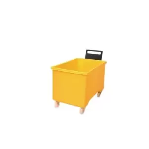 Slingsby Box Mobile Pallet YELLOW927X584X508MM With Handle 2f+2SWX102 Ny+Tg