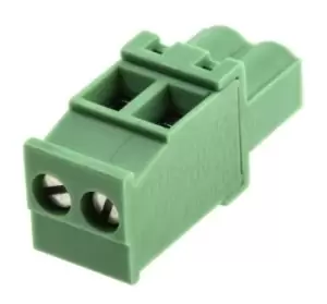 Phoenix Contact MVSTBW 2.5/ 2-ST-5.08 PCB Terminal Block, 5.08mm Pitch