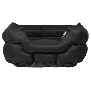 Bunty X-Large Woodland Bed - Black - X-Large