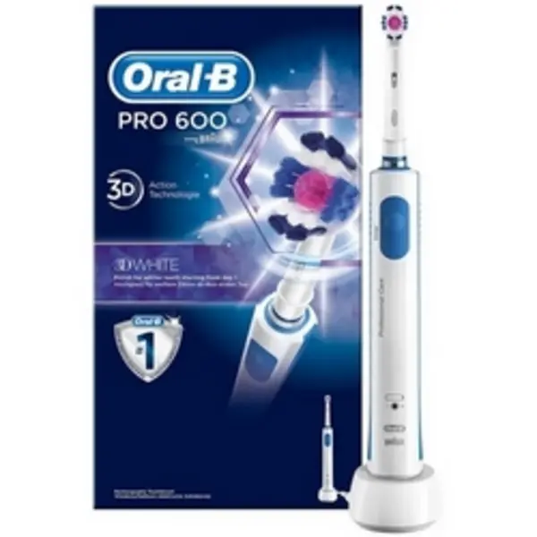 Oral B Pro 600 White & Clean Electric Toothbrush