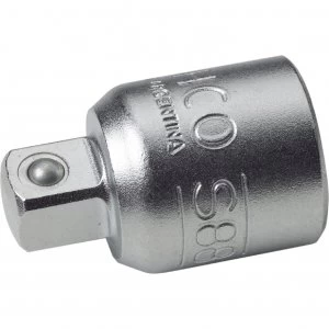 Bahco Socket Converter 3/8" Female 1/4" Male