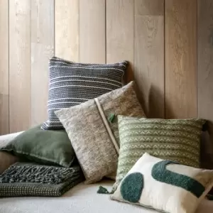 Alness Khaki Cushion Cover Khaki (Green)