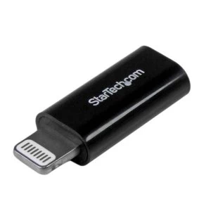 Startech Black Lightning to Micro USB Adapter