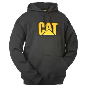 Caterpillar Trademark CW10646 Hooded Sweatshirt / Mens Sweatshirts (Small) (BLACK)