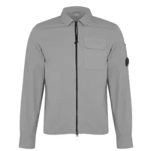 CP COMPANY Zipped Overshirt - Grey