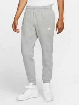 Nike NSW Plus Size Club Fleece Joggers - Grey , Dark Grey, Size 4XL, Men