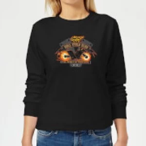 Marvel Ghost Rider Hell Cycle Club Womens Sweatshirt - Black - 5XL