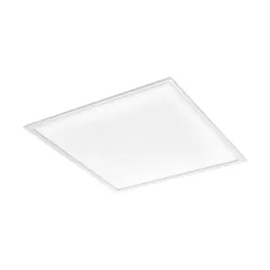 Flush Ceiling Panel Light 595mm White Sqaure Tile 40W Built in LED 4000K