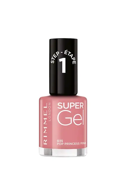 Rimmel London Super Gel Nail Polish 035 Pop Princess Pink