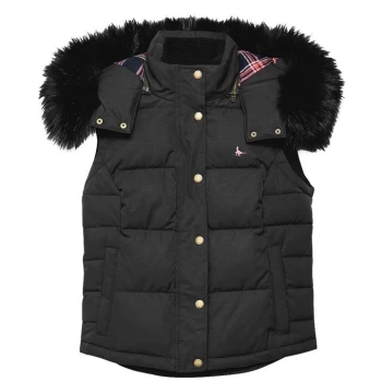 Jack Wills Fluela Gilet - Black