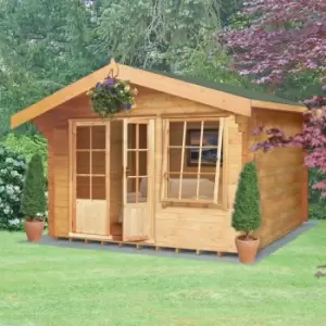 Shire Hale 12ft x 10ft Log Cabin