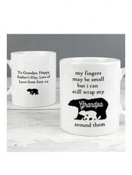 Personalised I Can Wrap My Fingers Around Grandpa Mug