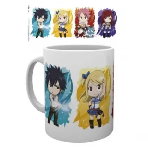 Fairy Tail Chibi Characters Mug