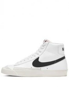 Nike Blazer Mid 77 Vintage - White/Black, Size 10.5, Men