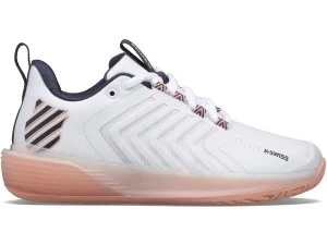 96988-172-M WOMENS ULTRASHOT 3 WHITE/PEACH NECTAR/GRAYSTONE - Womens 5.5