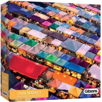 Thai Market Jigsaw Puzzle - 1000 Pieces