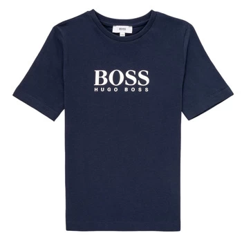 Hugo Boss Classic Short Sleeve T-Shirt Navy Size 5 Years Boys