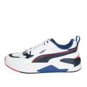 PUMA Sneakers Men Blue white Pelle Sintetico/tessuto