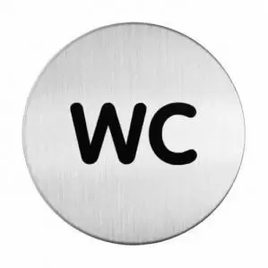 Durable PICTOGRAM WC 83mm Pack of 1