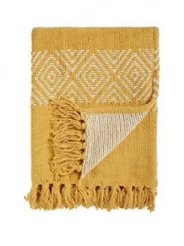 Cascade Home Diamond Chenille Throw