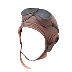 Bristol Novelty Biggles Helmet (One Size) (Brown)