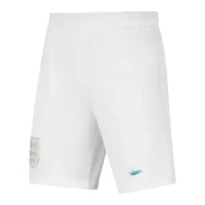 2022 England Home Shorts (White) - Kids