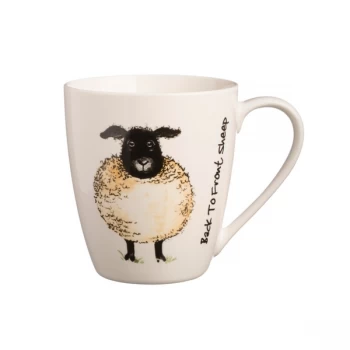 Price & Kensington Back To Front Mug Sheep