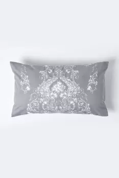 French Toile Patterned Rectangular Cushion