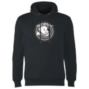 Looney Tunes That's All Folks Porky Pig Hoodie - Black