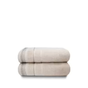 Rapport Home Furnishings Berkley Towel Bale - 2 Piece 450gsm - Natural