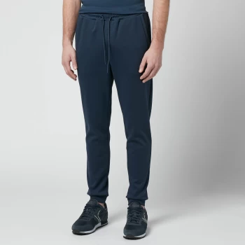 BOSS Athleisure Mens Hadiko Curved Joggers - Navy - XL