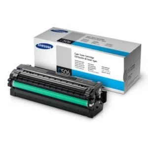 Samsung CLT-C506L/ELS Cyan Laser Toner Ink Cartridge