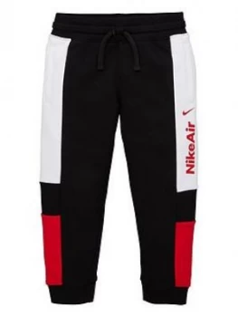 Nike Sportswear Air Younger Boys Joggers - Black/Red