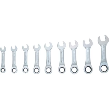 Metric Combination Spanner Set, 10 - 19MM, Set of 9