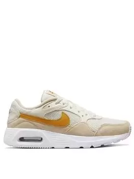 Nike Air Max SC - White/Gold, Size 3, Women