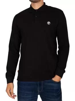 Longsleeved Pique Slim Polo Shirt