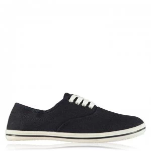 Slazenger Junior Canvas Pumps - Navy