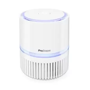 3-in-1 Mini Air Purifier with True HEPA Filter & Negative Ioniser