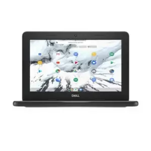 DELL Chromebook 3100 N4020 29.5cm (11.6") HD Intel Celeron N 4GB LPDDR4-SDRAM 16GB eMMC WiFi 5 (802.11ac) ChromeOS Black