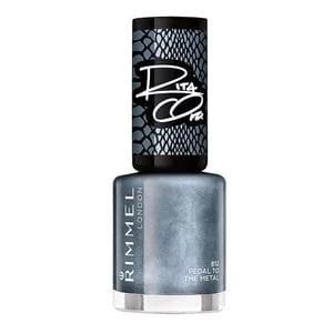 Rimmel Rita Ora 60 Seconds Super Shine Pedal ToThe Metal 812 Blue