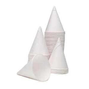 Water Cones 4oz White Pack of 5000 0511012