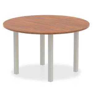 Trexus Meeting Table Round 1200mm Walnut Ref I000140