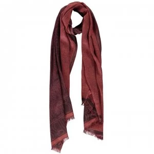 Biba Kyoto Jacquard Scarf - Brown